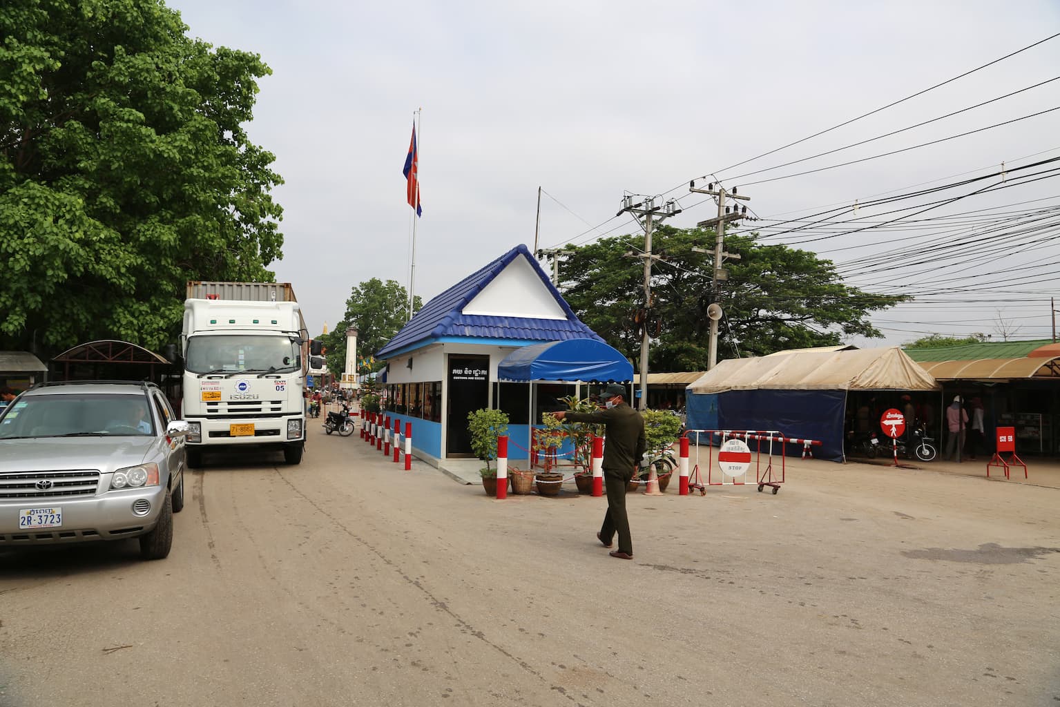 I posti di frontiera in Cambodge
