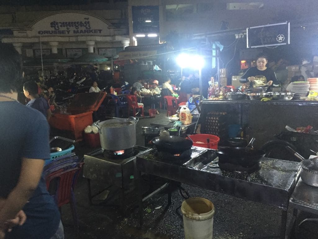 Una serata nell'atmosfera di Orussey