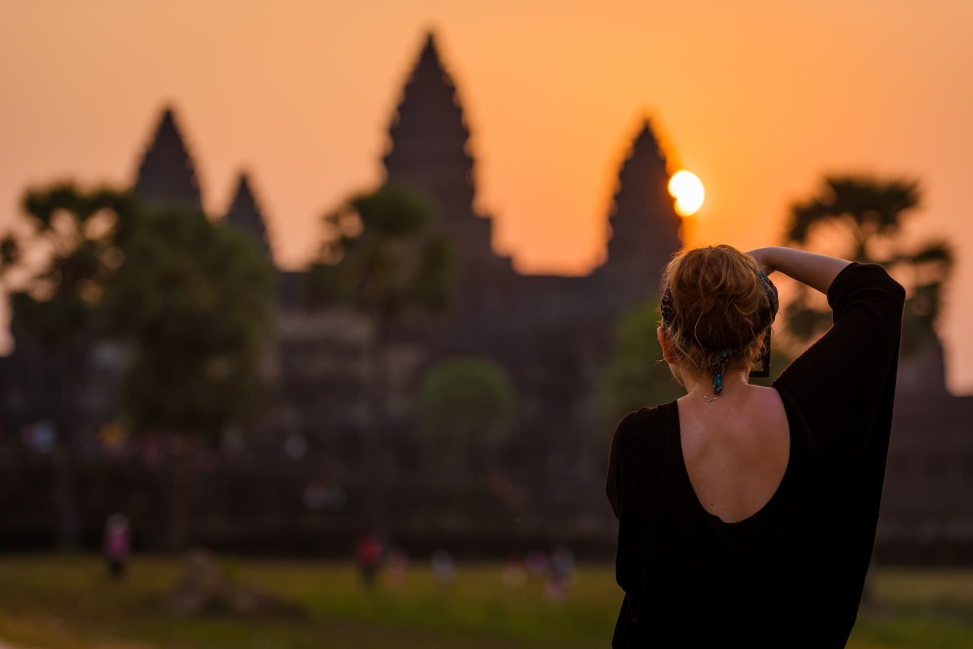 Dove fotografare i templi di Angkor all'alba?