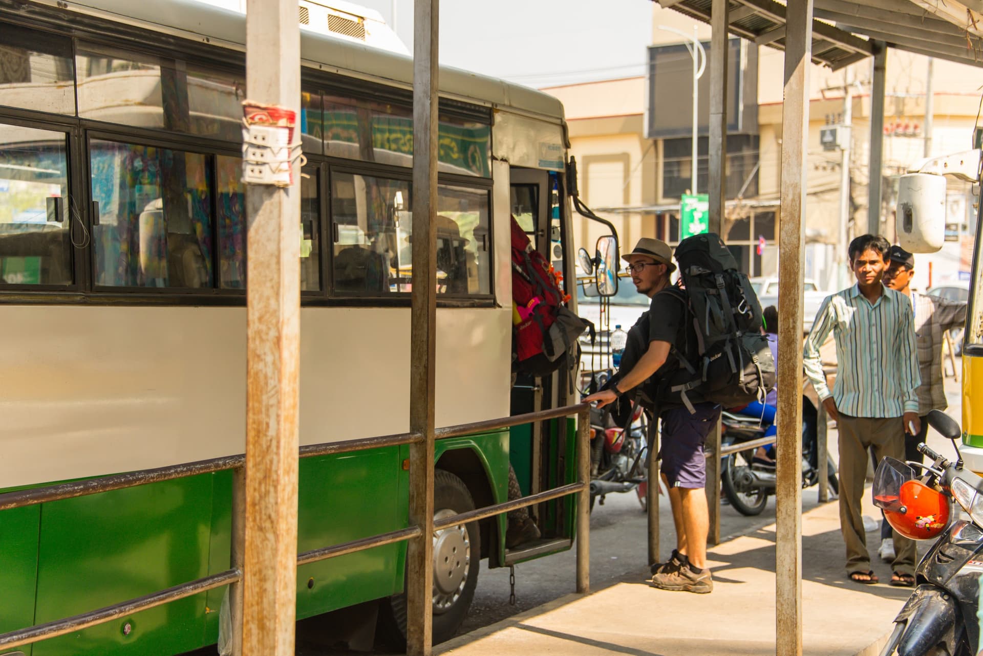 Il percorso da Phnom Penh a Siem Reap