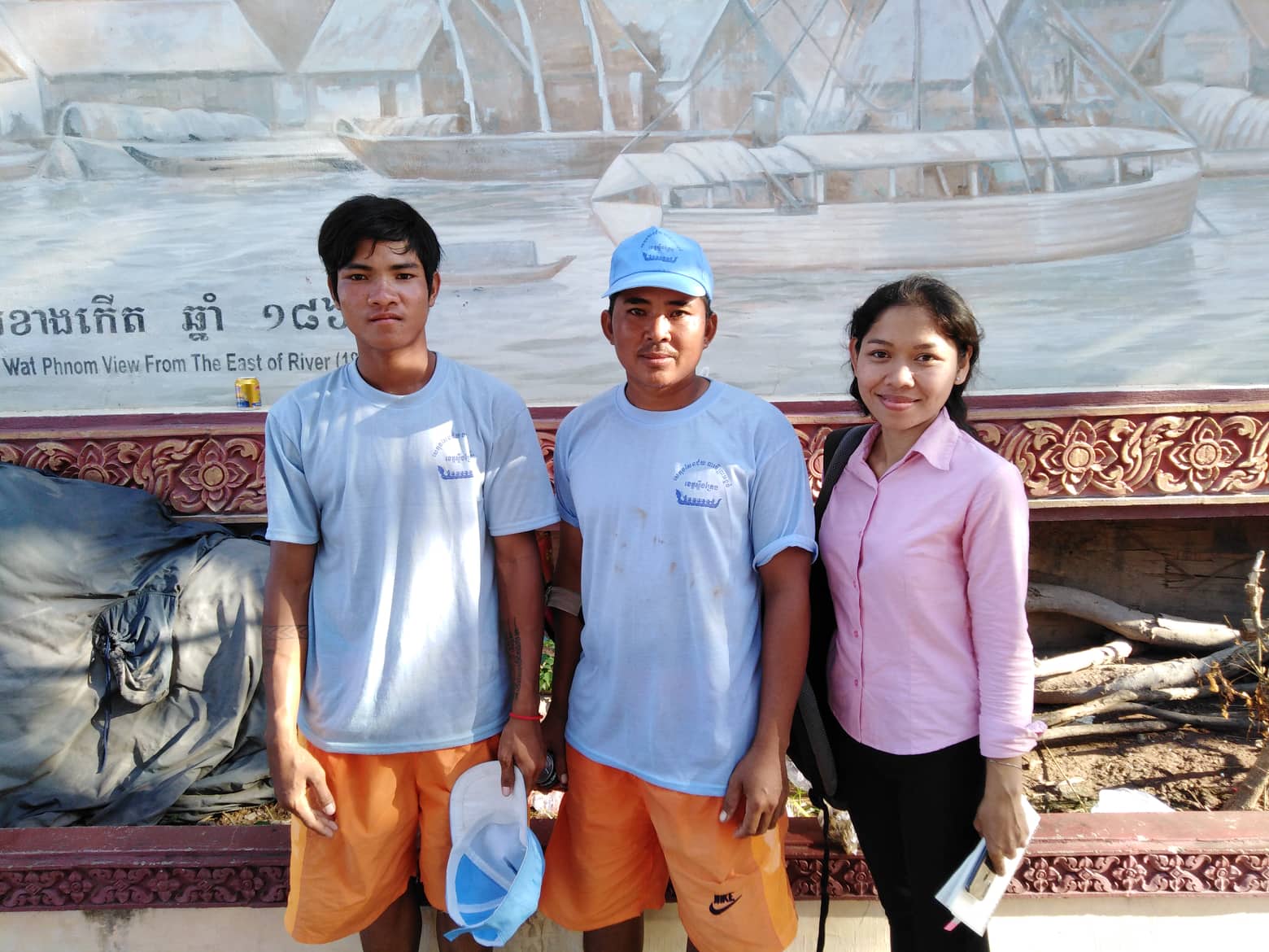 Kosal, navigatore delle regate del Tonlé Sap: «Ogni vittoria ci porta 250 dollari.»