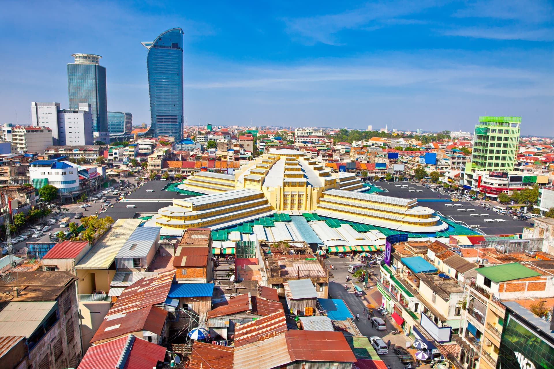 I monumenti coloniali di Phnom Penh