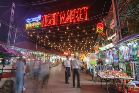 Il mercato notturno di Siem Reap